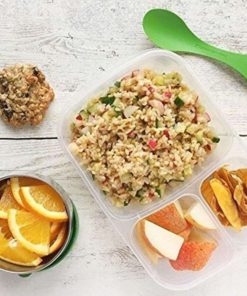 3-Compartment Multicolored Bento Lunch Box Containers For Adults & Kids (6 Pa.. 10 57 f8cfd6a9 c6b3 49aa acbd 6bec385e73b3