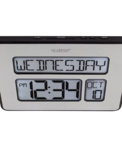 La Crosse Technology C86279 Atomic Full Calendar Clock With Extra Large Digit.. 8 57 f8fb759e 5625 4860 8449 016c31ddf3a1