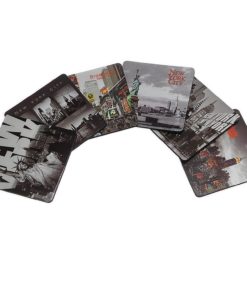 Alternative view of New York / Ny Nyc B&W Photo Beer And Drink Coaster Pack Of 6
