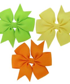 Qinghan 40Pcs Grosgrain Ribbon Pinwheel Boutique Hair Bows Alligator Clips 10 57 f9febd9a e6e5 44e0 9060 e831fe931a7d