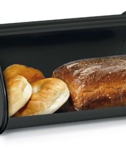Alternative view of Polder 210201-95 Deluxe Steel Bread Box Black