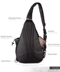 Outdoormaster Sling Bag Backpack Multipurpose Daypack Book Bag For Men & Women 10 57 fa94dd22 8605 4f8d 8a04 20a8388c9712