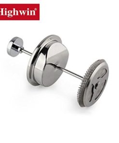 Highwin Small Stainless Steel French Press - 3 Cups (4 Oz Each) Coffee Plunge.. 9 57 fb29206a ae63 4061 9b15 2ff7b00642fb