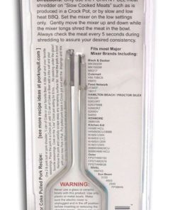 Pork N' Pull Meat Shredder- Shred Meat With Your Kitchen Hand Mixer 7 57 fb31d4cf f485 461e aec6 185dffcf36f9