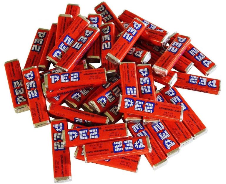 Pez Candy Single Flavor 1 Lb Bulk Bag (Strawberry) Red Candy Strawberry - $14.95