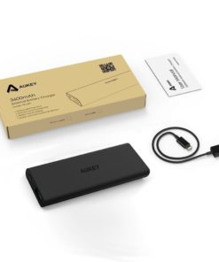 Aukey 3600Mah Portable Charger External Battery- Black 20 57 fbd92fea 8c6d 44a4 b111 2347c0ed90a5