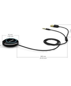 Alternative view of Iclever Himbox Hb01 Bluetooth 4.0 Hands-Free Car Kit With 3.5Mm Aux Jack Mult..