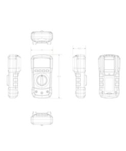 Bside Adm01 Auto Range Digital Multimeter With Backlight Display And Hz Measu.. 26 57 fc3c2447 0a38 4e44 a880 9c7e7551d655