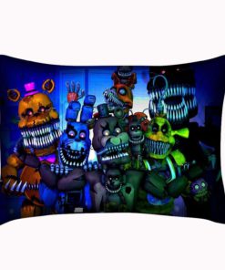 Custom Five Nights At Freddy's Pillowcase Zippered Cover Both Sides Pillowsli..