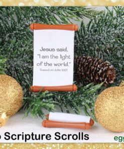 Egglo Scripture Scrolls (12 Pack) - A Fun Way To Learn Scripture For Your Kids 15 57 ff14c2c0 50a9 4e3d 9915 f5ce6a9d13f9