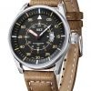 Sisistore Mens Wrist Watch With High Abrasion Proof Mirror And Leather Band M.. 2 57 ff1f465d 9d3d 465c b01f 77a68e101007