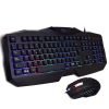 Rii RM400 104 Key LED Backlit Gaming Mouse Gaming Keyboard Combo Set For Mac and PC RM400 Keyboard Mouse Combo
