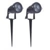 Lemonbest 2pcs LED Landscape Garden Wall Yard Path Pond Flood Spot Light Outdoor IP65 Decorative Lamp Cool White 12V 7 614fG4uQlHL