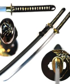 Ace Martial Arts Supply Classic Handmade Samurai Katana Sharp Sword-Musha Orchid Tsuba 15 615qjRFZ7UL
