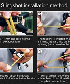 YZXLI Professional Outdoor Hunting Stainless Steel slingshots and Bag Slingshot + bag 16 615u2BfmALmL