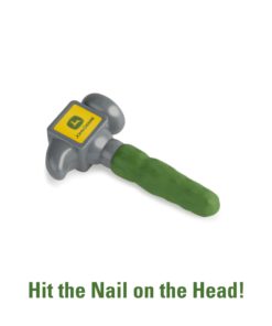 John Deere Deluxe Talking Toolbelt | Perfect for Toddler Fixer Uppers | 6 Toy Tools and Belt with Talking Buckle | Creative DIY Fun for Kids Standard Packaging 9 616scm4wpcL