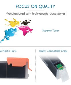 Allwork PGI250XL CLI251XL Compatible Ink Cartridges Replacement for Canon PGI-250XL CLI-251XL Work with Canon Pixma MX922 iX6820 8720 7220 MG7520 6620 5520 6320 7120 5420 722 5620 5422 5522 6420 5Pack 8 618CJ2B05ukL