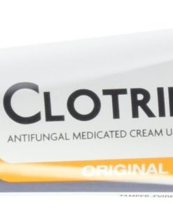 Angular Cheilitis Treatment and Thrush Clotrimazole Antifungal Cream 1% 1 Pack
