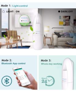 Aromasters Smart Aroma Scent Diffuser with Bluetooth Control- Wall Plugin Scent System, Portable Medium Space Home Essential Oil Diffuser 8 619nF4wYC7L