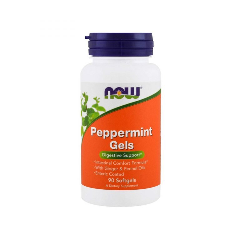 NOW Supplements, Peppermint Gels, 90 Softgels