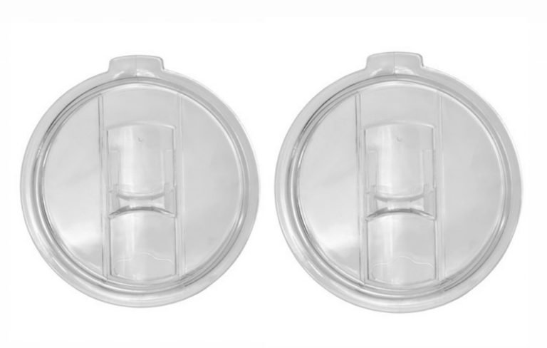 NYKKOLA 2 Replacement Lids for 30oz Stainless Steel Tumbler Travel Cup - Fits Yeti Rambler RTIC and others