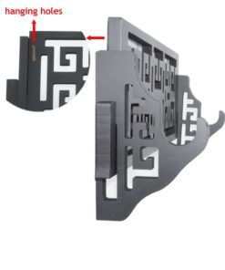 Wall Mount Chinese Vintage Hollow Out Katana Samurai Sword Holder Stand Bracket Hanger 10 61EVqvtBAvL