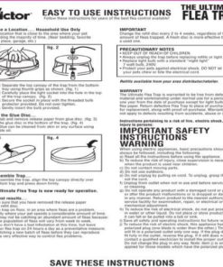 Alternative view of Victor M230 Ultimate Flea Trap (Pack of 1 Trap and Refill combo) Flea Trap & Refill