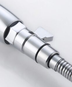 KES Shower Head Shut-Off Valve Brass with Metal Handle Polished Chrome, K1140B3 14 61LwdDtzbsL