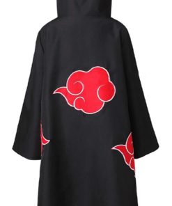 Alternative view of Angelaicos Unisex Halloween Cosplay Costume Uniform Cloak with Headband XX-Large Cloak With Stand Collar