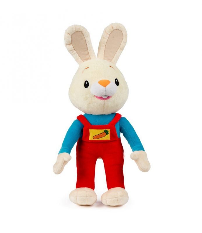 Bunny of The Year Baby First TV: Harry The Bunny Soft Plush Toy - Stuffed Animals for The Perfect Baby Shower Gift. Baby First Year Plush Toys. Infant Toddler Baby Toys - BabyFirst - $30.95