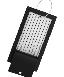 Luggage Tag Initial Bag Tag - Fully Bendable Tag w/Stainless Steel Loop A ( Green) 13 61PNwwA4wLL