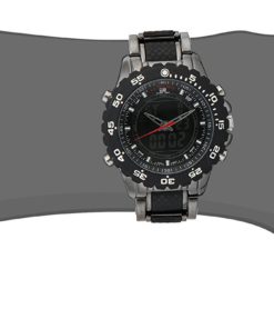 Alternative view of U.S. Polo Assn. Sport Men's US8170 Black and Gunmetal-Tone Bracelet Watch