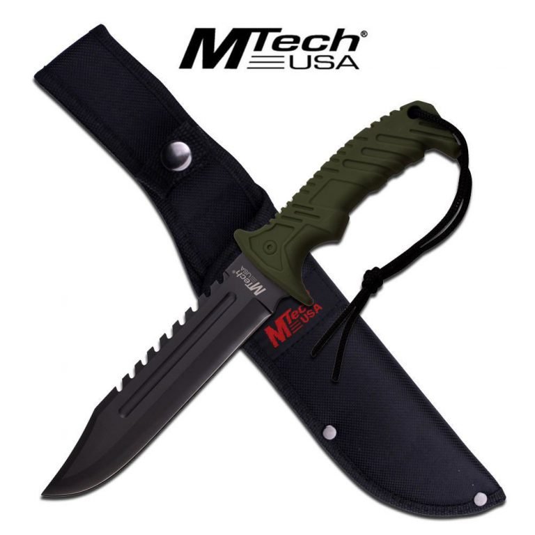 13" Tactical Survival Rambo Hunting Fixed Blade Knife Army Bowie w/Sheath