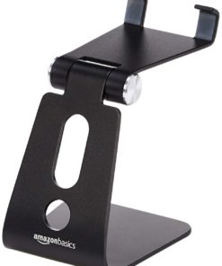 AmazonBasics AMZ-ACPS-BK Adjustable Cell Phone Stand for iPhone and Android, Black 10 61Q9XNhrebL