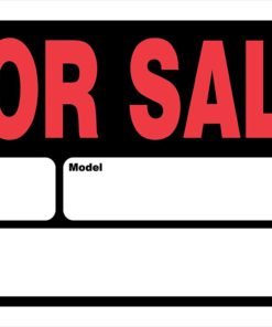 For Sale Sign