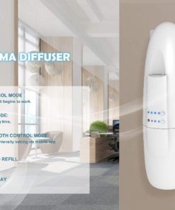 Aromasters Smart Aroma Scent Diffuser with Bluetooth Control- Wall Plugin Scent System, Portable Medium Space Home Essential Oil Diffuser 9 61QwfydCFSL