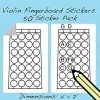 Violin, Cello, Viola and String Bass Fingerboard Stickers (50 Pack) Amazing tool for teachers and students! 6 61Ry iEGlVL