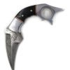 DKC Knives (3 7/18) DKC-132 Lucifer Karimbit Damascus Steel Knife 7" Overall 3.5" Blade 7.4 oz Hand Made 36 61TD06OMR1L