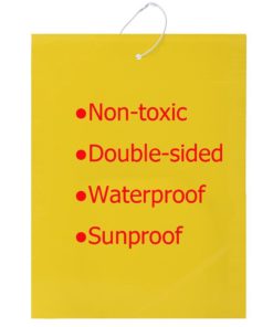 Trapro Yellow Dual-Sided Sticky Fly Traps for Plant Insect Like Aphids, Fungus Gnats, Leaf Miners and White Flies (10 Traps) 10 Pack 8 61TZwM6FRyL