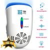 UPGRADED Ultrasonic Pest Repeller Wall Plug-in - Most Effective 2019 Electromagnetic & Ionic Indoor Anti Mouse, Ant, Mosquito, Cockroach Control - Safe & Quiet Device, Night Light - 2000 Sq. Ft (1) 9 61Tpuk2BbiCL