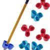 The Pencil Grip Writing CLAW for Pencils and Utensils, Medium Size, 6 Count Blue/Red (TPG-21206) 1 DESIGN 1 - $35.95