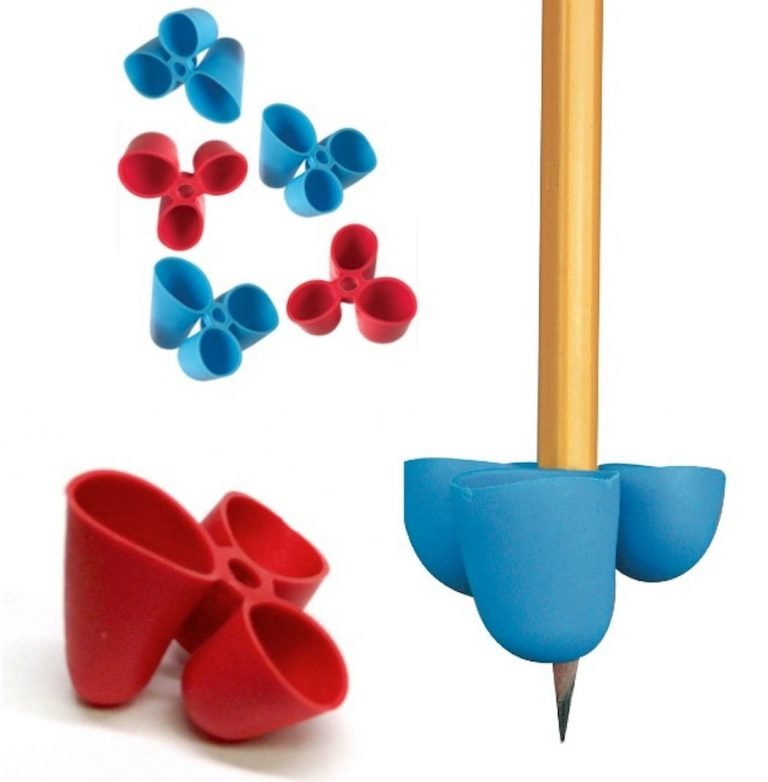 The Pencil Grip Writing CLAW for Pencils and Utensils, Large Size, 6 Count Blue/Red (TPG-21306) - $13.95