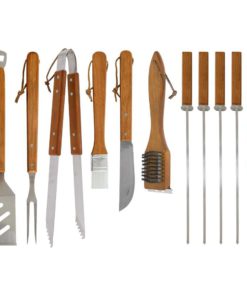 Mr. Bar-B-Q 94001X 18-Piece Stainless-Steel Barbecue Set with Storage Case 1-(Pack) 5 61Vxbs2BglUL