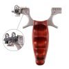 Huntingdoor Slingshots for Hunting Adults Metal Slingshot Professional Steel and Wood Slingshot with 5 Removable Sights and 2X Rubber Bands, Classic High Velocity Powerful Outdoor Catapult Slingshot 13 61WIPcuvcbL