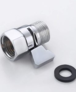 KES Shower Head Shut-Off Valve Brass with Metal Handle Polished Chrome, K1140B3 11 61WK2oWTXgL