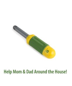 John Deere Deluxe Talking Toolbelt | Perfect for Toddler Fixer Uppers | 6 Toy Tools and Belt with Talking Buckle | Creative DIY Fun for Kids Standard Packaging 11 61YZNeCDc4L