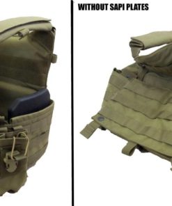 Alternative view of EMG Tactical Dummy Training SAPI Plate Insert Size Medium (One Pair)