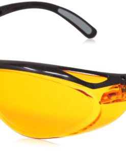 AmazonBasics Blue Light Blocking Safety Glasses, Anti-Fog, Orange Lens, 12-Count 8 61aM9twac2BL