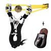 YZXLI Professional Outdoor Hunting Stainless Steel slingshots and Bag Slingshot + bag 47 61djiC2Br7TL