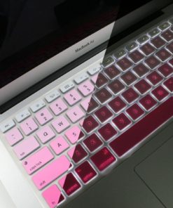 All-inside Pink Ombre Color Keyboard Skin for MacBook Pro 13" 15" 17" (with or Without Retina Display) / MacBoook Air 13" Ombre Pink 11 61gG WwnX L